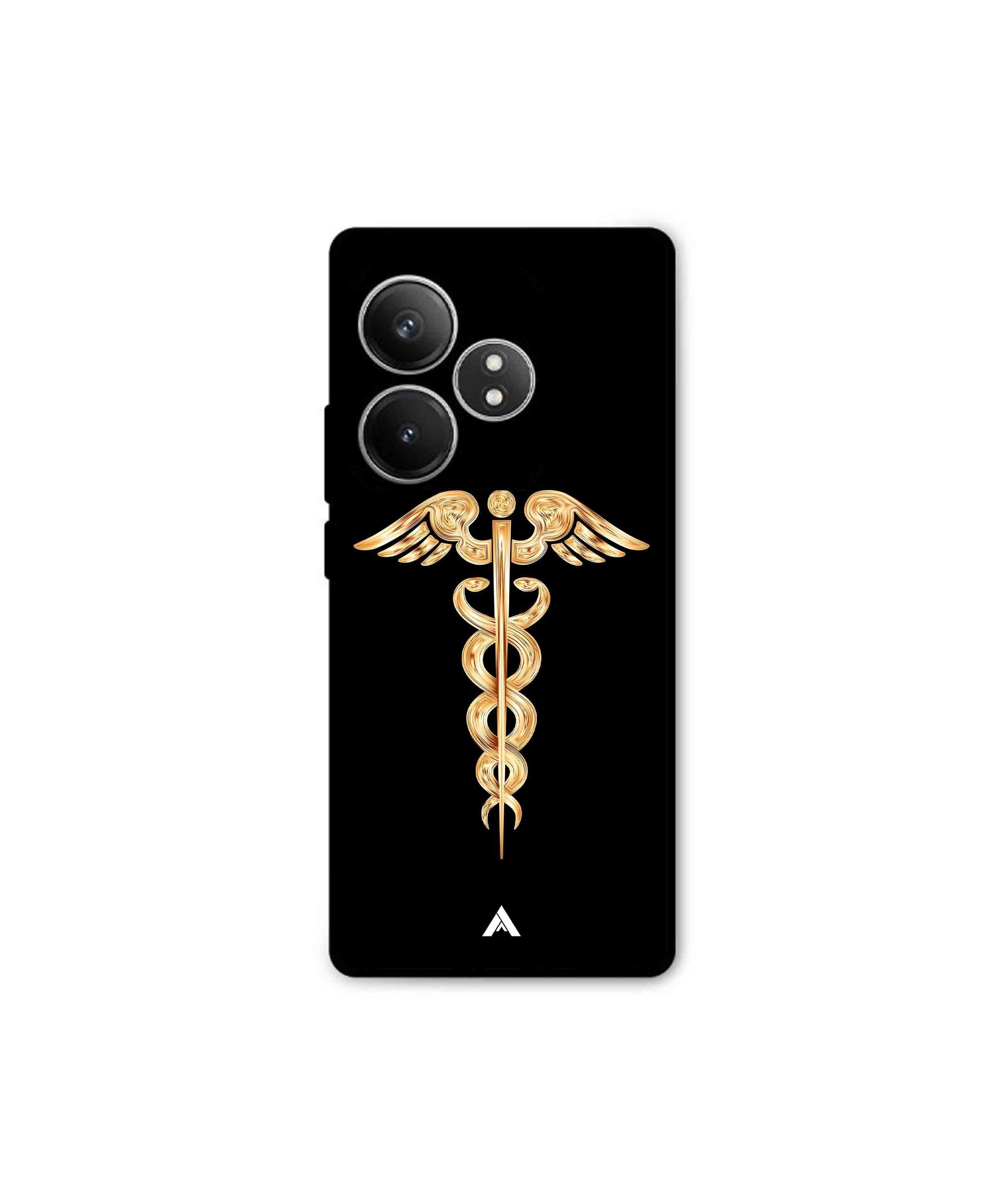 Doctor Caduceus 01 Metal Back Cover Phone Case for Realme GT 6T
