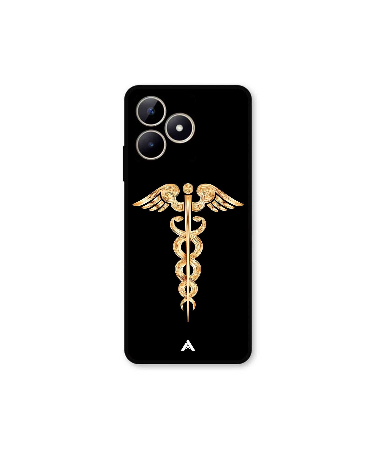 Doctor Caduceus 01 Metal Back Cover Phone Case for Realme Narzo N53