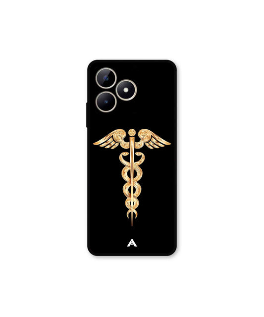 Doctor Caduceus 01 Metal Back Cover Phone Case for Realme Narzo N53
