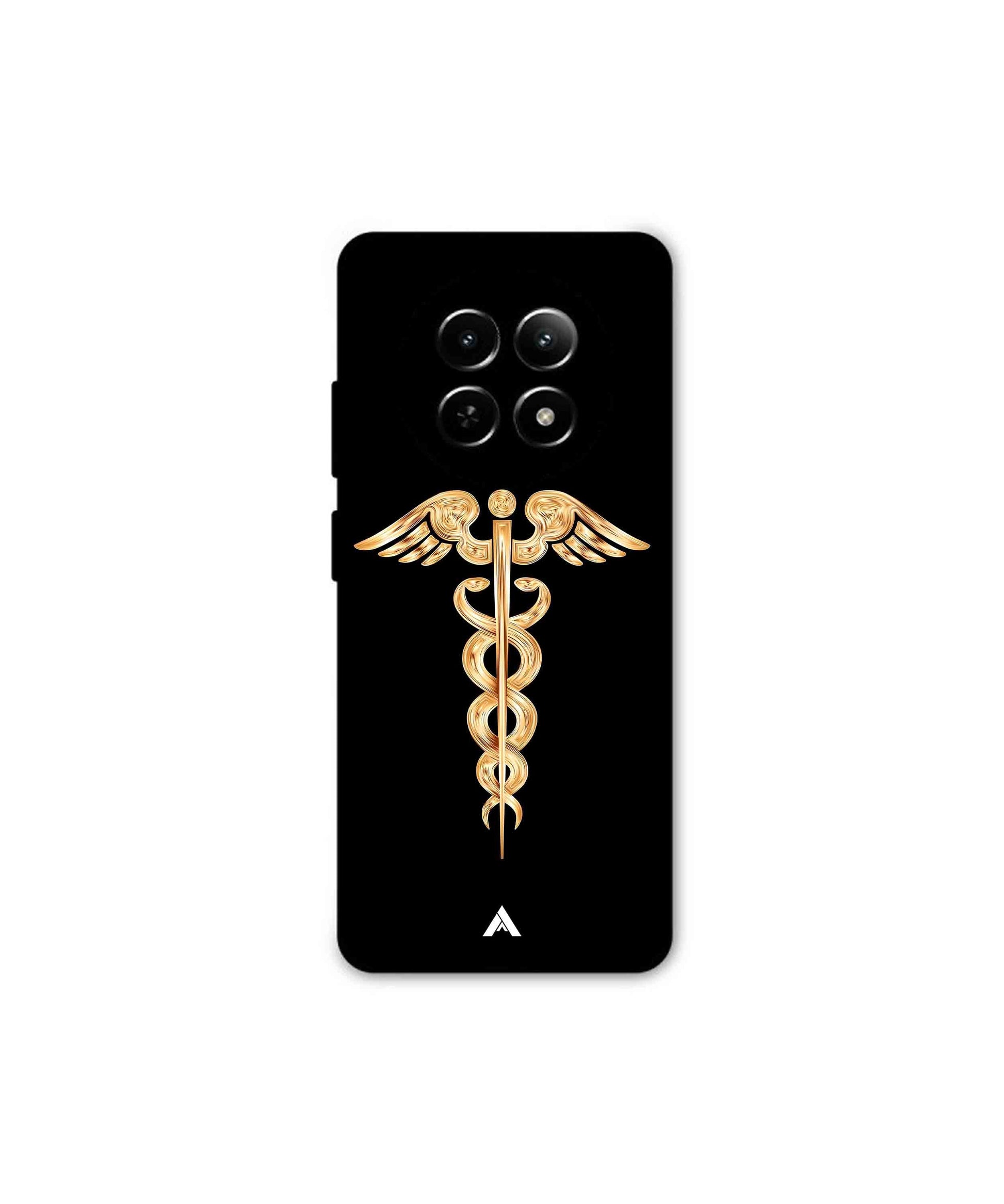 Doctor Caduceus 01 Metal Back Cover Phone Case for Realme Narzo N65