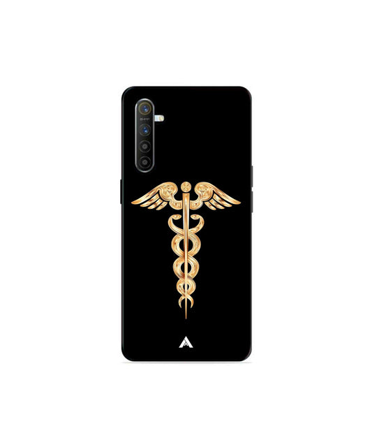 Doctor Caduceus 01 Metal Back Cover Phone Case for Realme XT