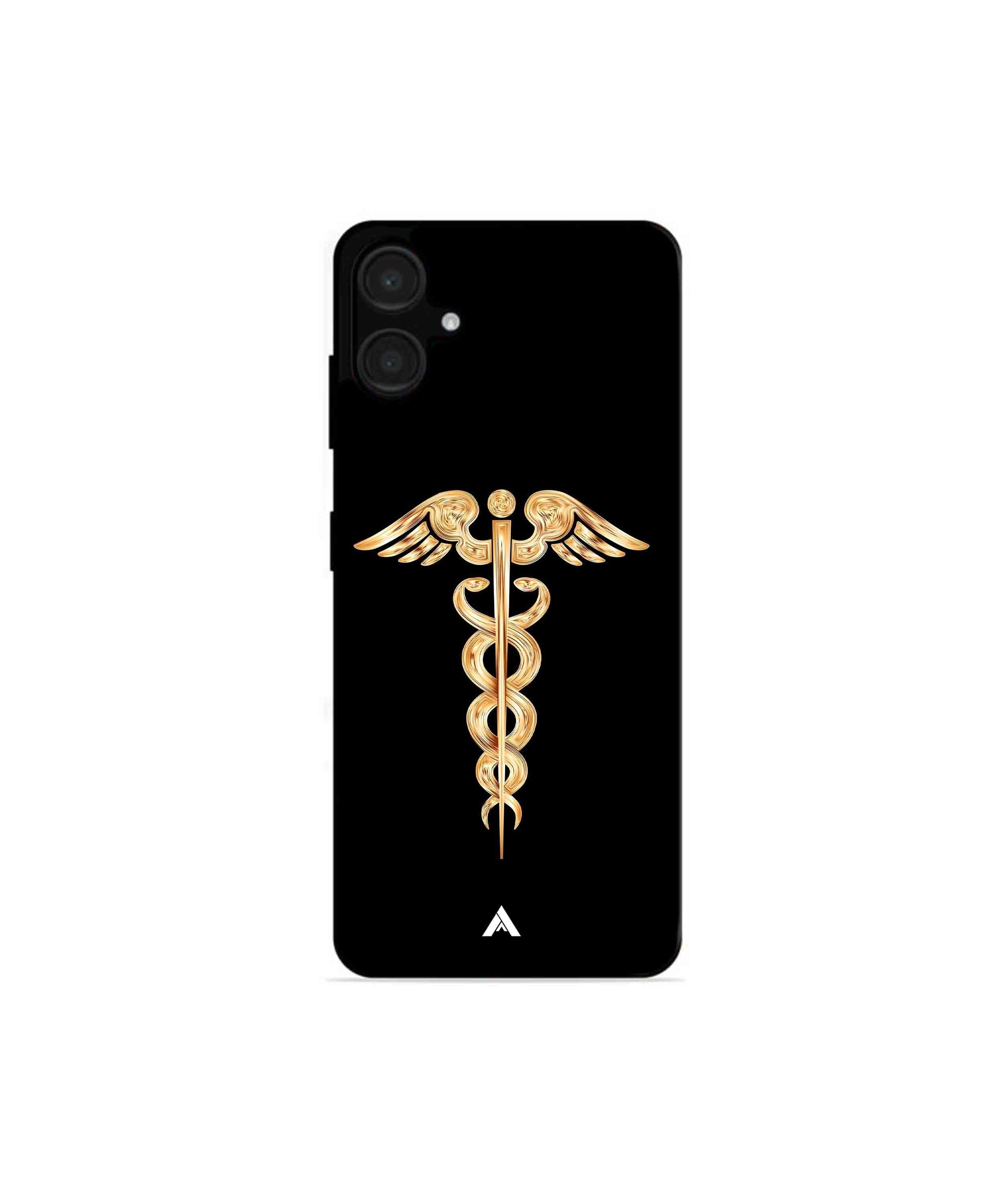 Doctor Caduceus 01 Metal Back Cover Phone Case for Samsung Galaxy A06