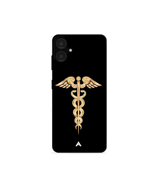 Doctor Caduceus 01 Metal Back Cover Phone Case for Samsung Galaxy A06