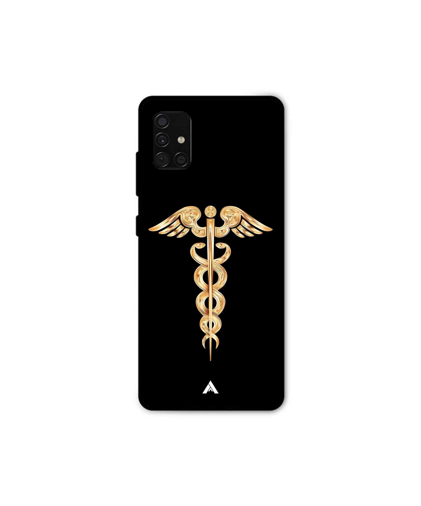 Doctor Caduceus 01 Metal Back Cover Phone Case for Samsung Galaxy A51