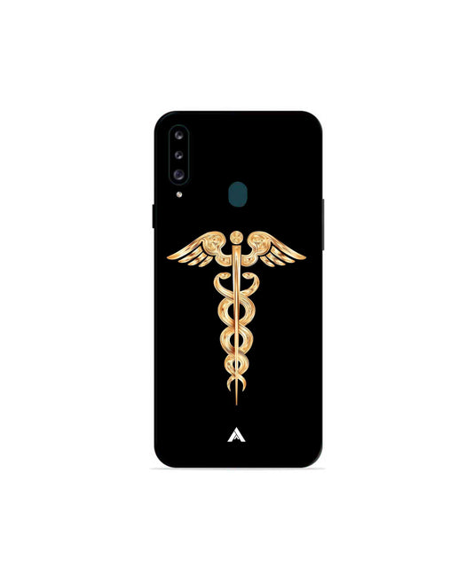 Doctor Caduceus 01 Metal Back Cover Phone Case for Samsung Galaxy A70s