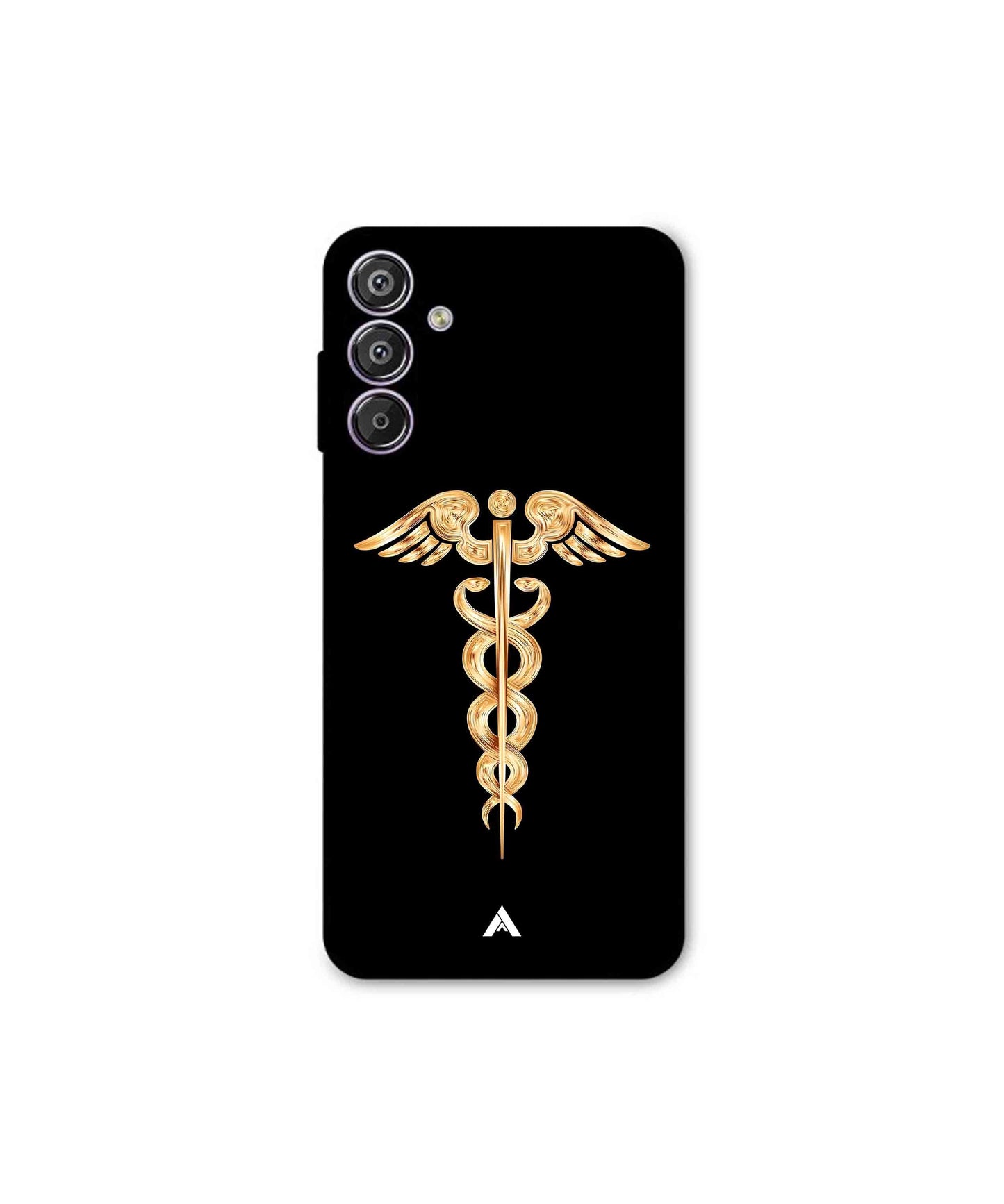 Doctor Caduceus 01 Metal Back Cover Phone Case for Samsung Galaxy F15