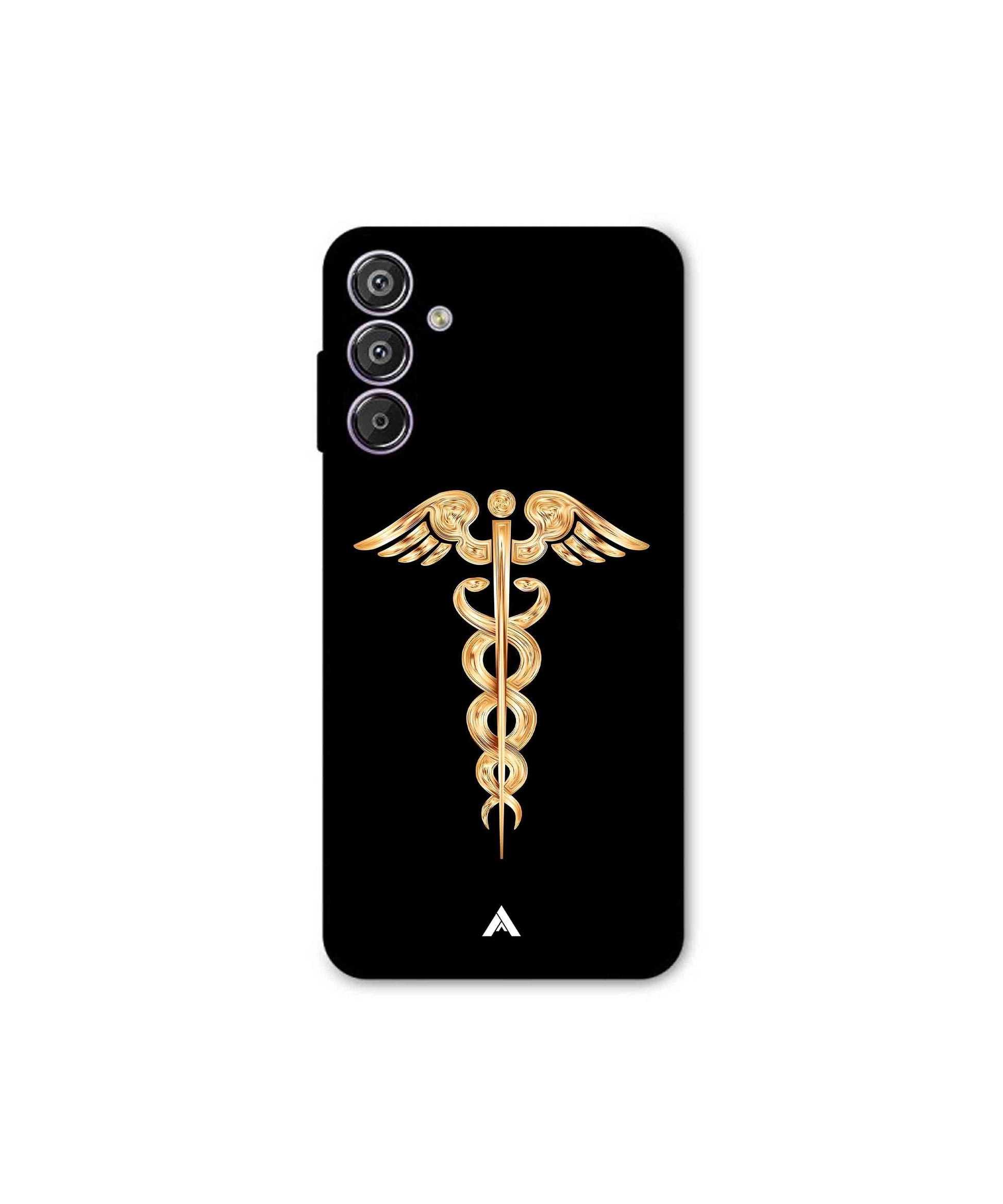 Doctor Caduceus 01 Metal Back Cover Phone Case for Samsung Galaxy F15
