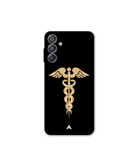 Doctor Caduceus 01 Metal Back Cover Phone Case for Samsung Galaxy F15