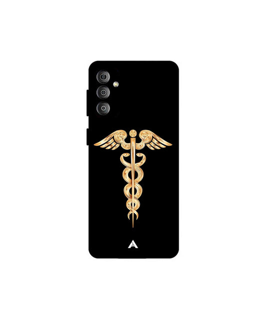 Doctor Caduceus 01 Metal Back Cover Phone Case for Samsung Galaxy F23