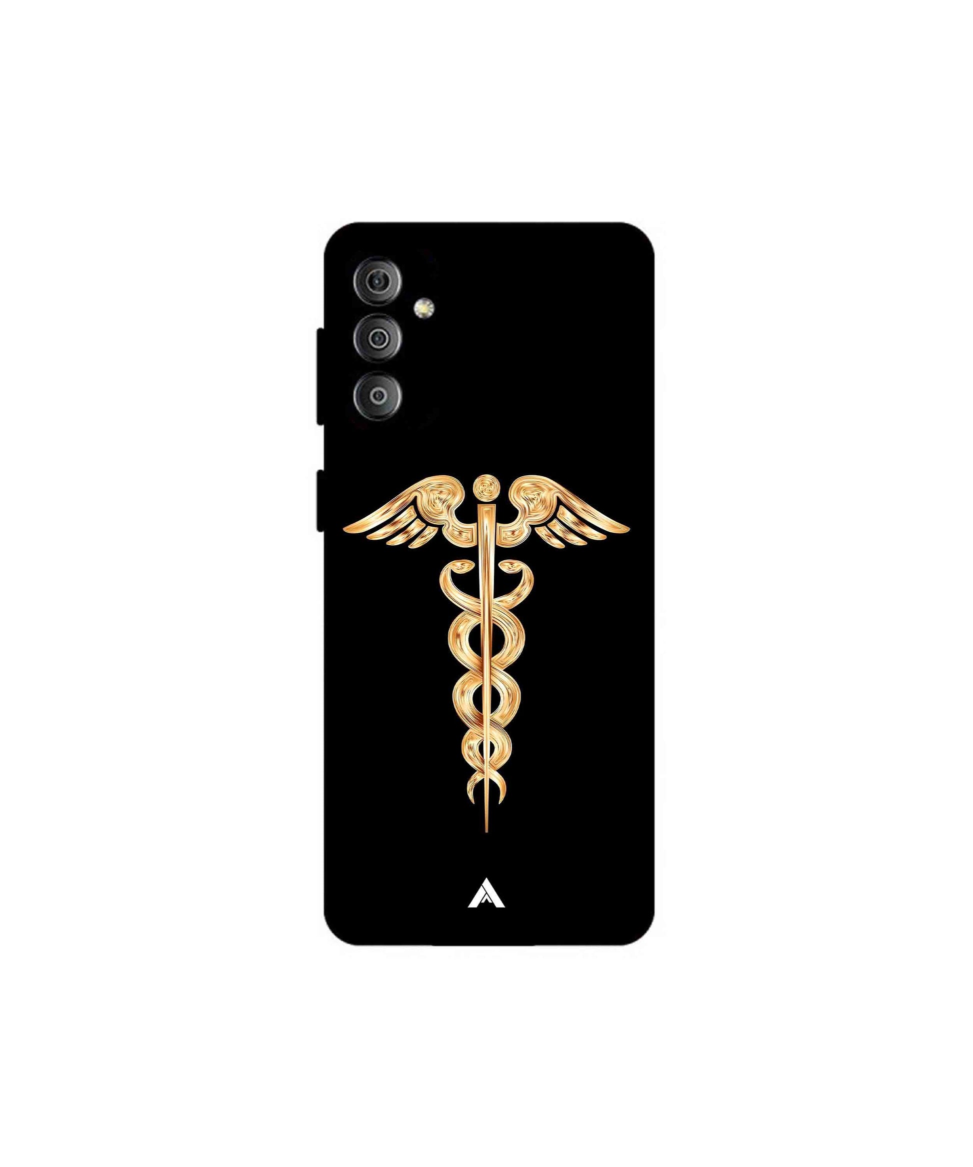 Doctor Caduceus 01 Metal Back Cover Phone Case for Samsung Galaxy M23