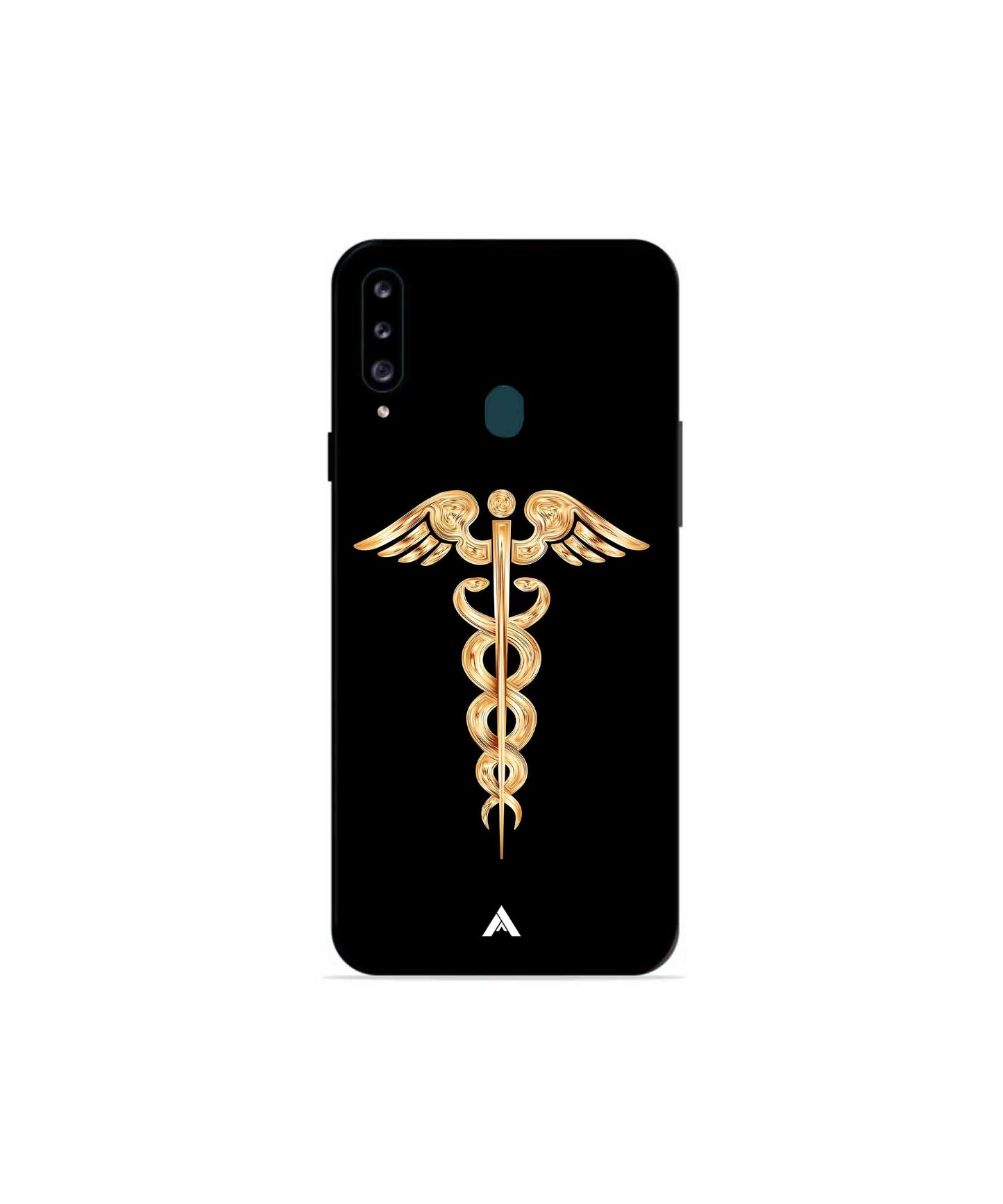 Doctor Caduceus 01 Metal Back Cover Phone Case for Samsung Galaxy M30