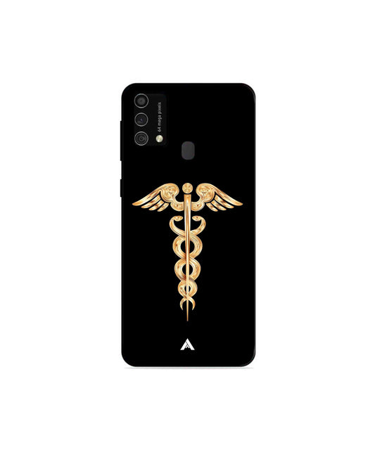 Doctor Caduceus 01 Metal Back Cover Phone Case for Samsung Galaxy M31