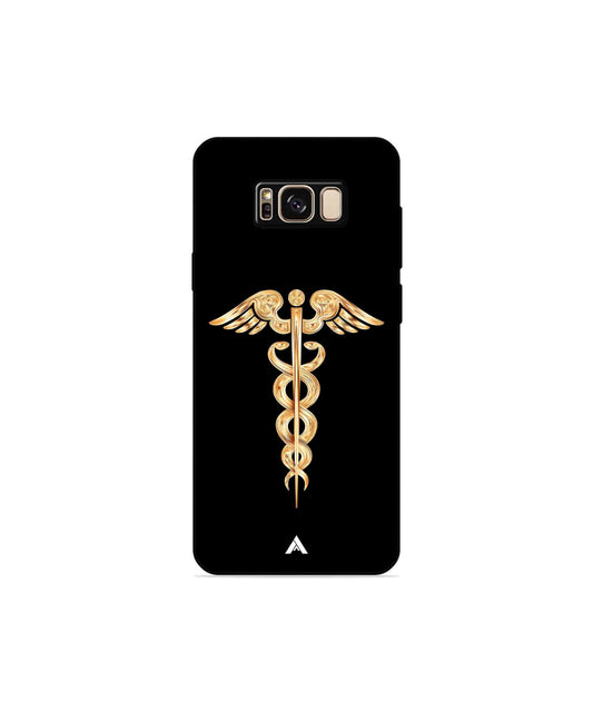 Doctor Caduceus 01 Metal Back Cover Phone Case for Samsung Galaxy S8 Plus