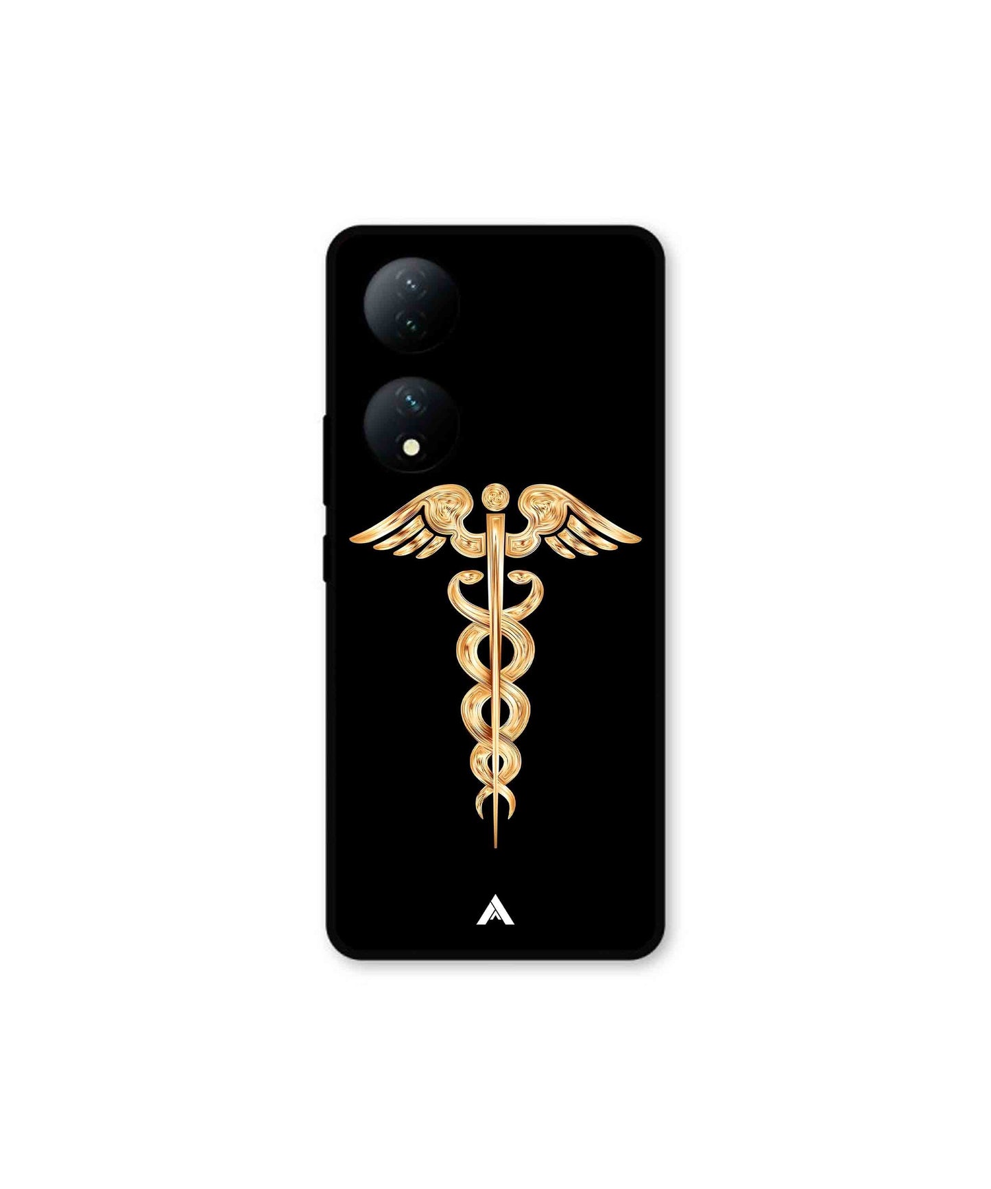 Doctor Caduceus 01 Metal Back Cover Phone Case for Vivo T2