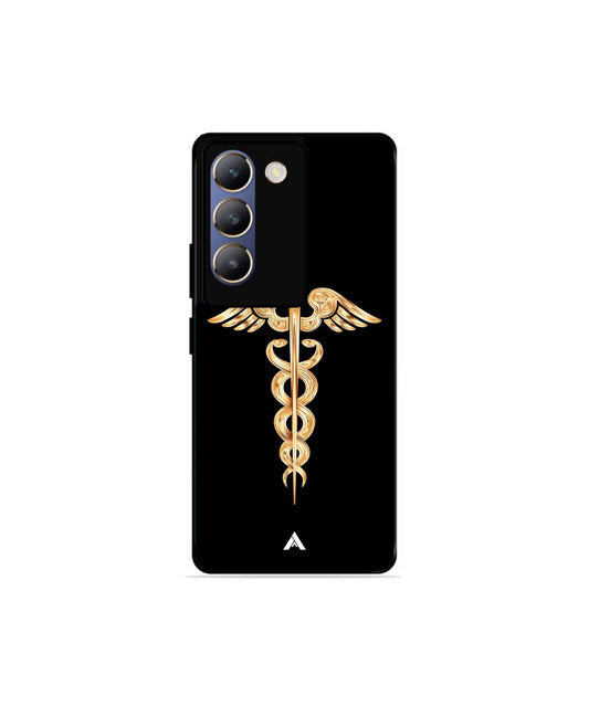 Doctor Caduceus 01 Metal Back Cover Phone Case for Vivo T3