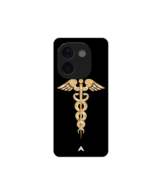 Doctor Caduceus 01 Metal Back Cover Phone Case for Vivo T3 Pro