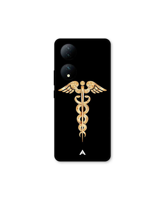 Doctor Caduceus 01 Metal Back Cover Phone Case for Vivo Y100