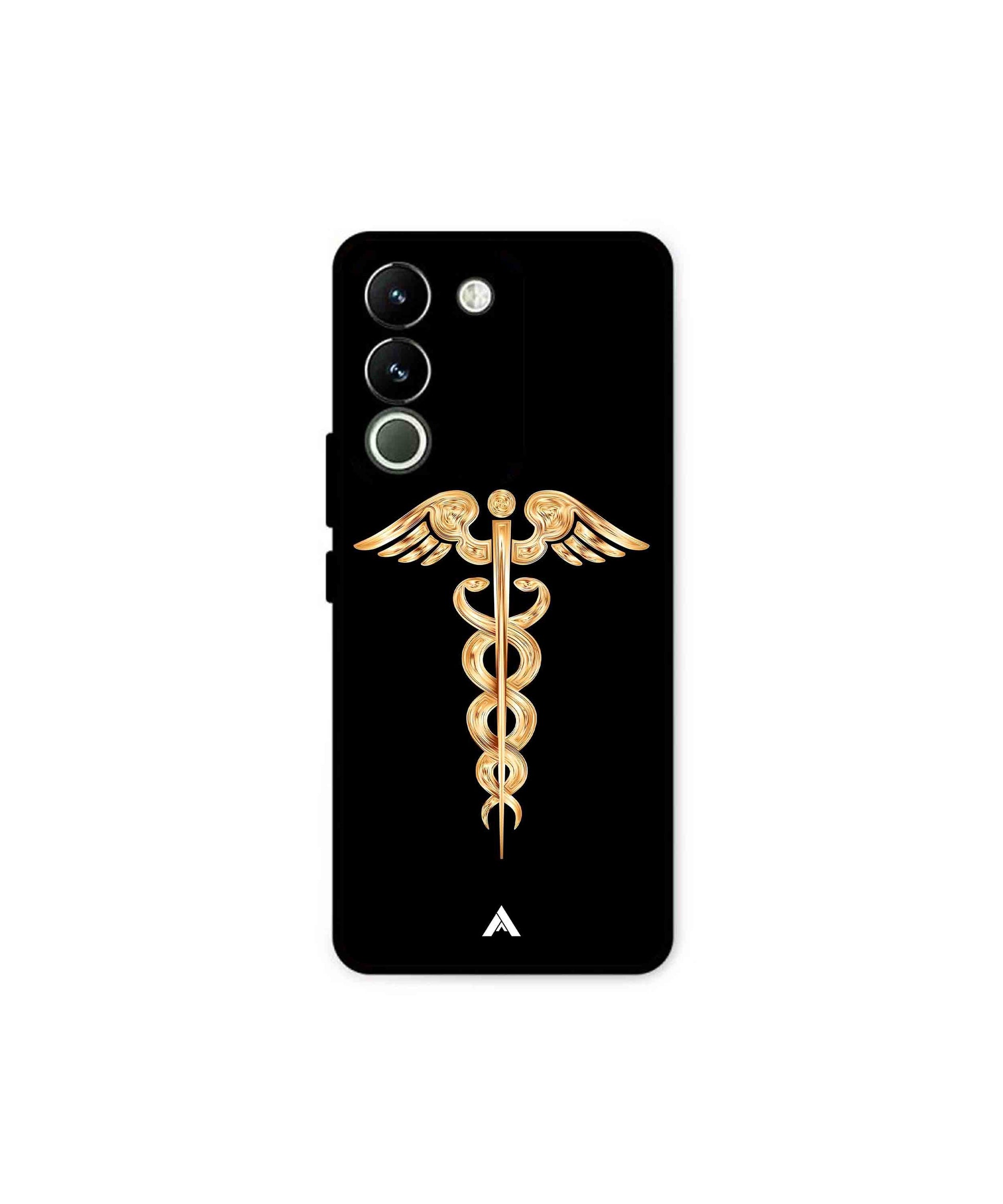 Doctor Caduceus 01 Metal Back Cover Phone Case for Vivo Y200