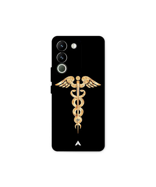 Doctor Caduceus 01 Metal Back Cover Phone Case for Vivo Y200