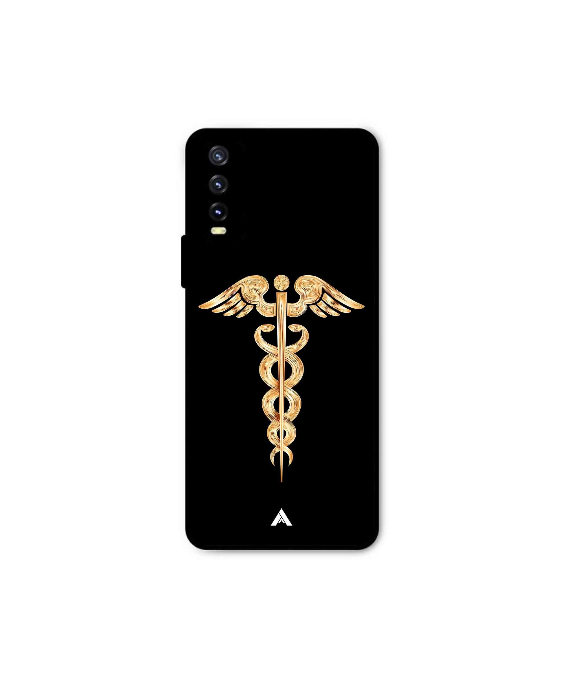 Doctor Caduceus 01 Metal Back Cover Phone Case for Vivo Y20