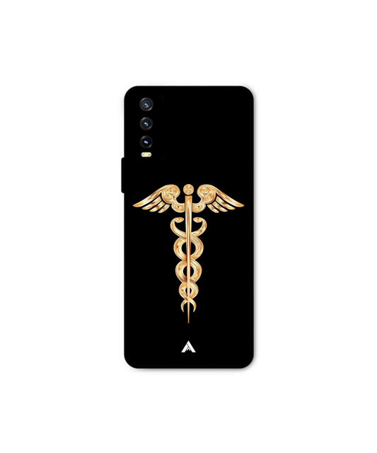 Doctor Caduceus 01 Metal Back Cover Phone Case for Vivo Y20