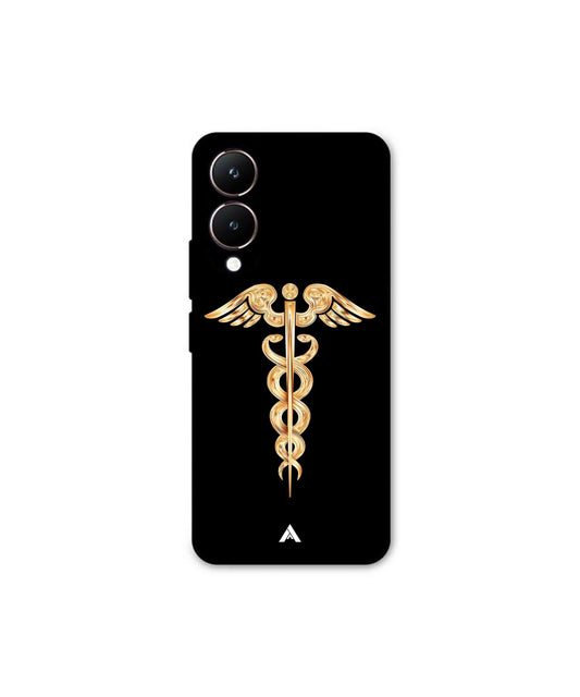 Doctor Caduceus 01 Metal Back Cover Phone Case for Vivo Y28
