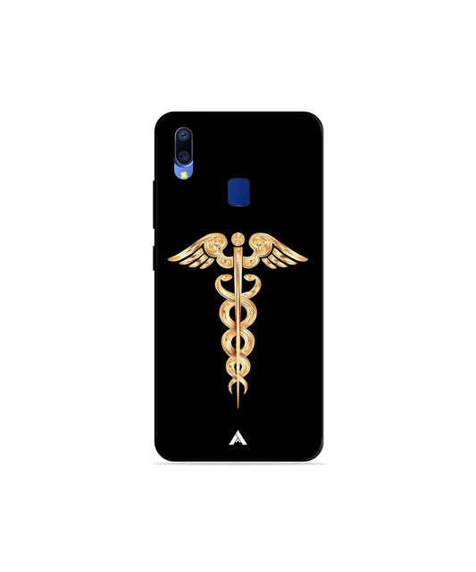 Doctor Caduceus 01 Metal Back Cover Phone Case for Vivo Y95