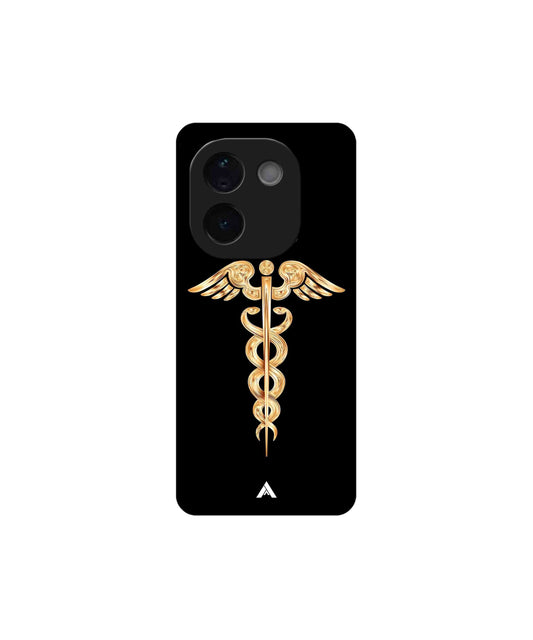 Doctor Caduceus 01 Metal Back Cover Phone Case for Vivo Z9s Pro