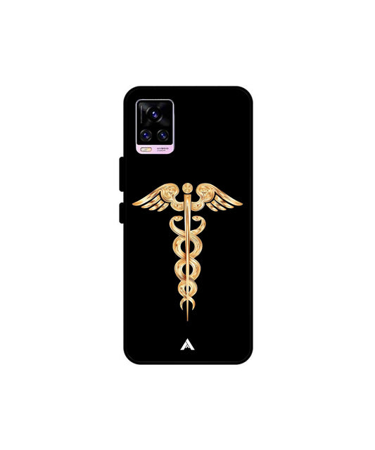 Doctor Caduceus 01 Metal Back Cover Phone Case for Vivo v20 Pro