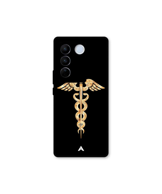 Doctor Caduceus 01 Metal Back Cover Phone Case for Vivo v27