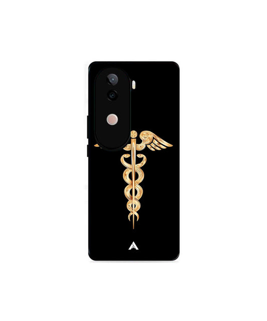 Doctor Caduceus 01 Metal Back Cover Phone Case for Vivo v40e