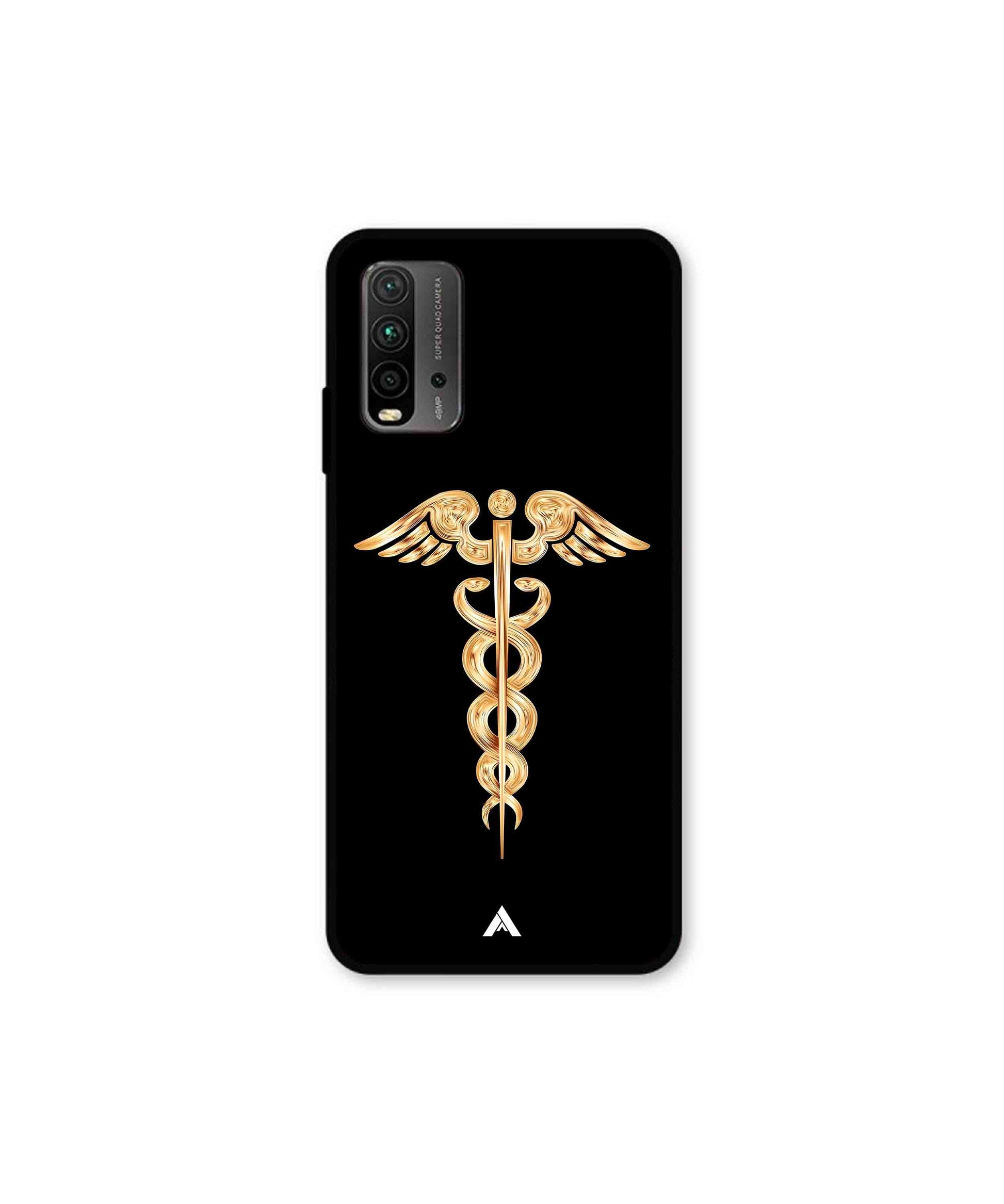 Doctor Caduceus 01 Metal Back Cover Phone Case for Xiaomi Redmi 9 Power