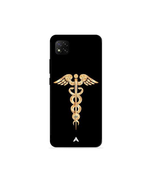 Doctor Caduceus 01 Metal Back Cover Phone Case for Xiaomi Redmi 9