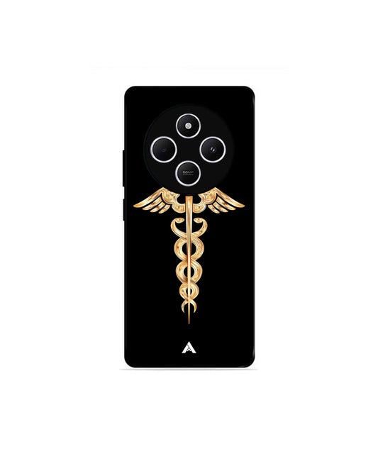 Doctor Caduceus 01 Metal Back Cover Phone Case for Xiaomi Redmi A4