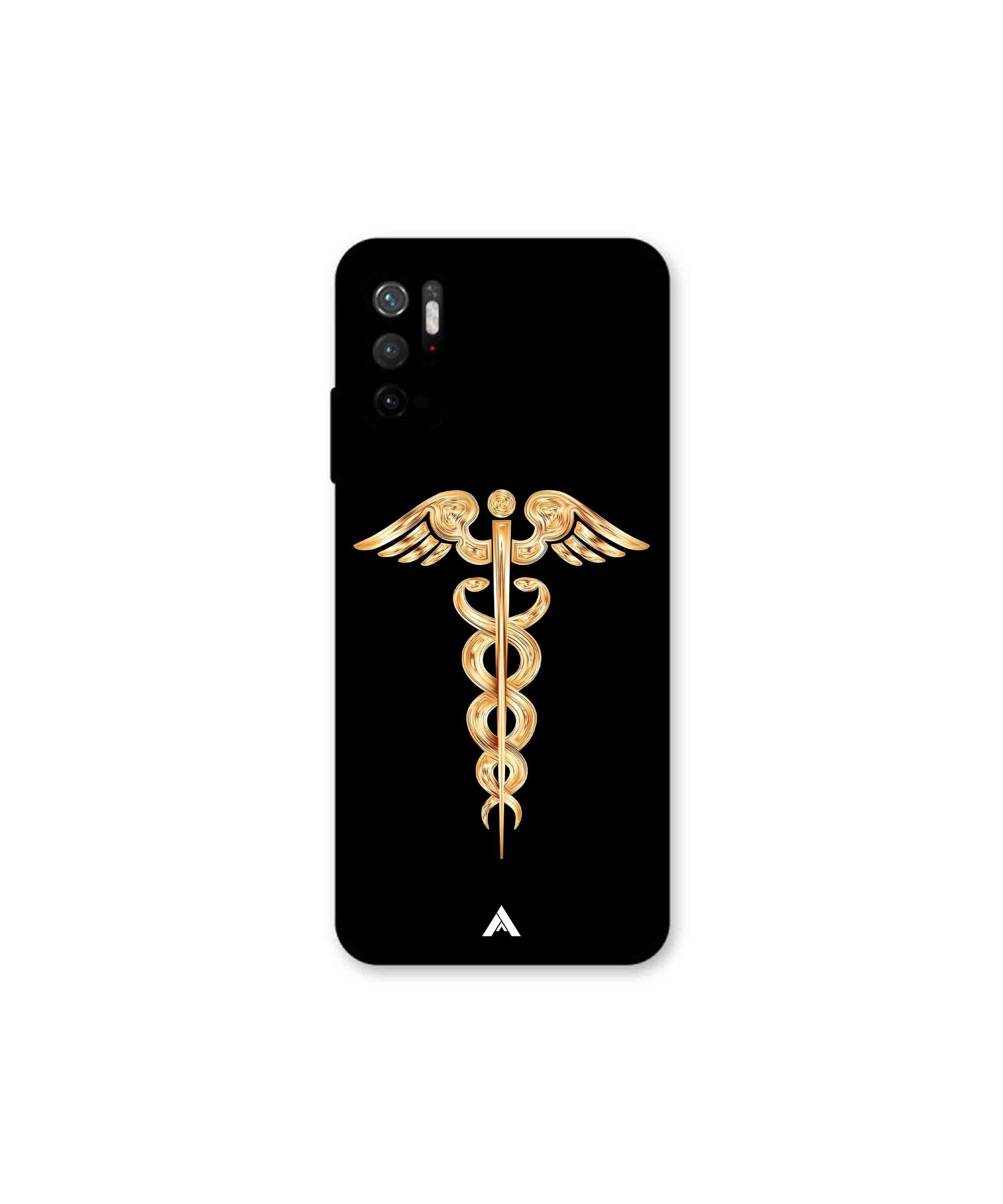 Doctor Caduceus 01 Metal Back Cover Phone Case for Xiaomi Redmi Note 10T