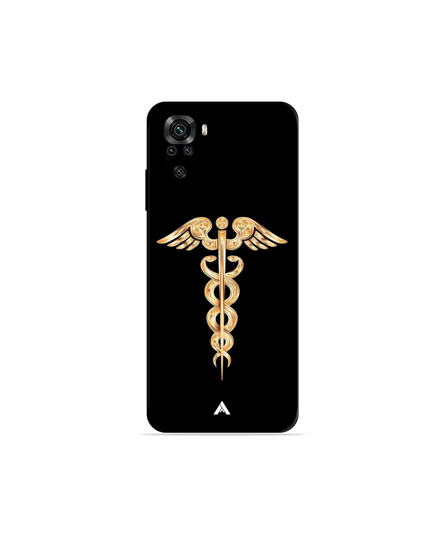 Doctor Caduceus 01 Metal Back Cover Phone Case for Xiaomi Redmi Note 11SE