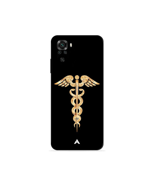 Doctor Caduceus 01 Metal Back Cover Phone Case for Xiaomi Redmi Note 11SE