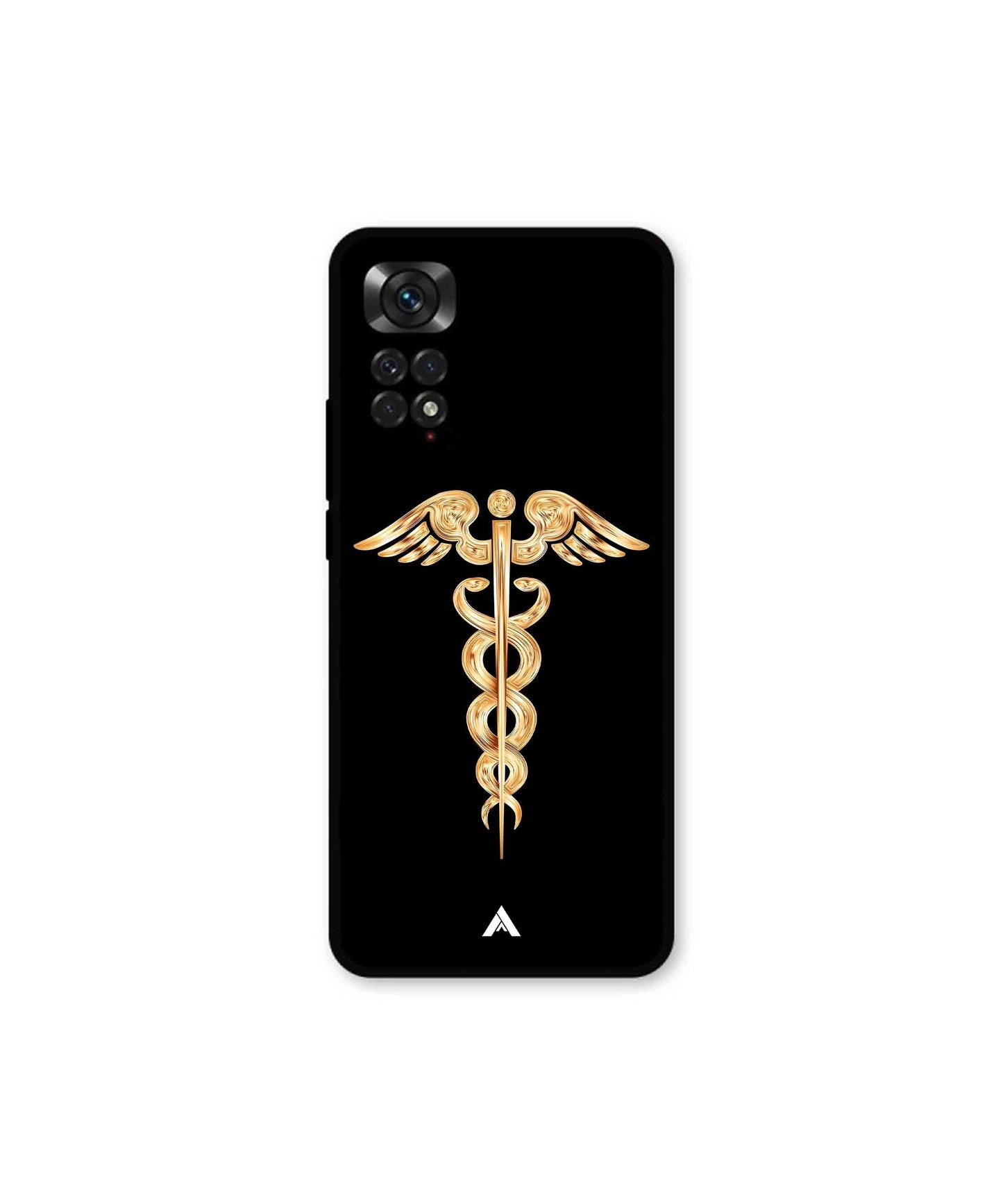 Doctor Caduceus 01 Metal Back Cover Phone Case for Xiaomi Redmi Note 11