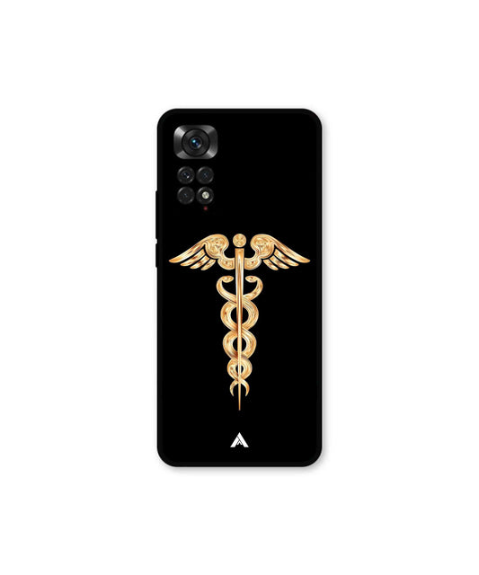 Doctor Caduceus 01 Metal Back Cover Phone Case for Xiaomi Redmi Note 11