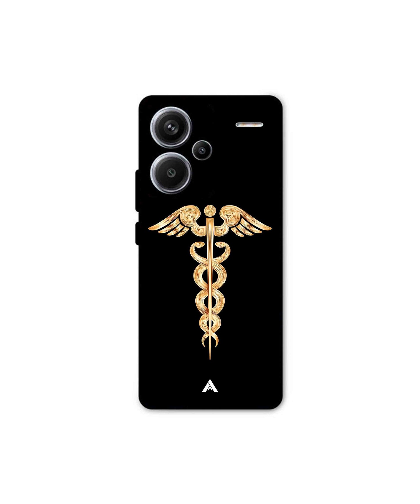 Doctor Caduceus 01 Metal Back Cover Phone Case for Xiaomi Redmi Note 13 Pro Plus