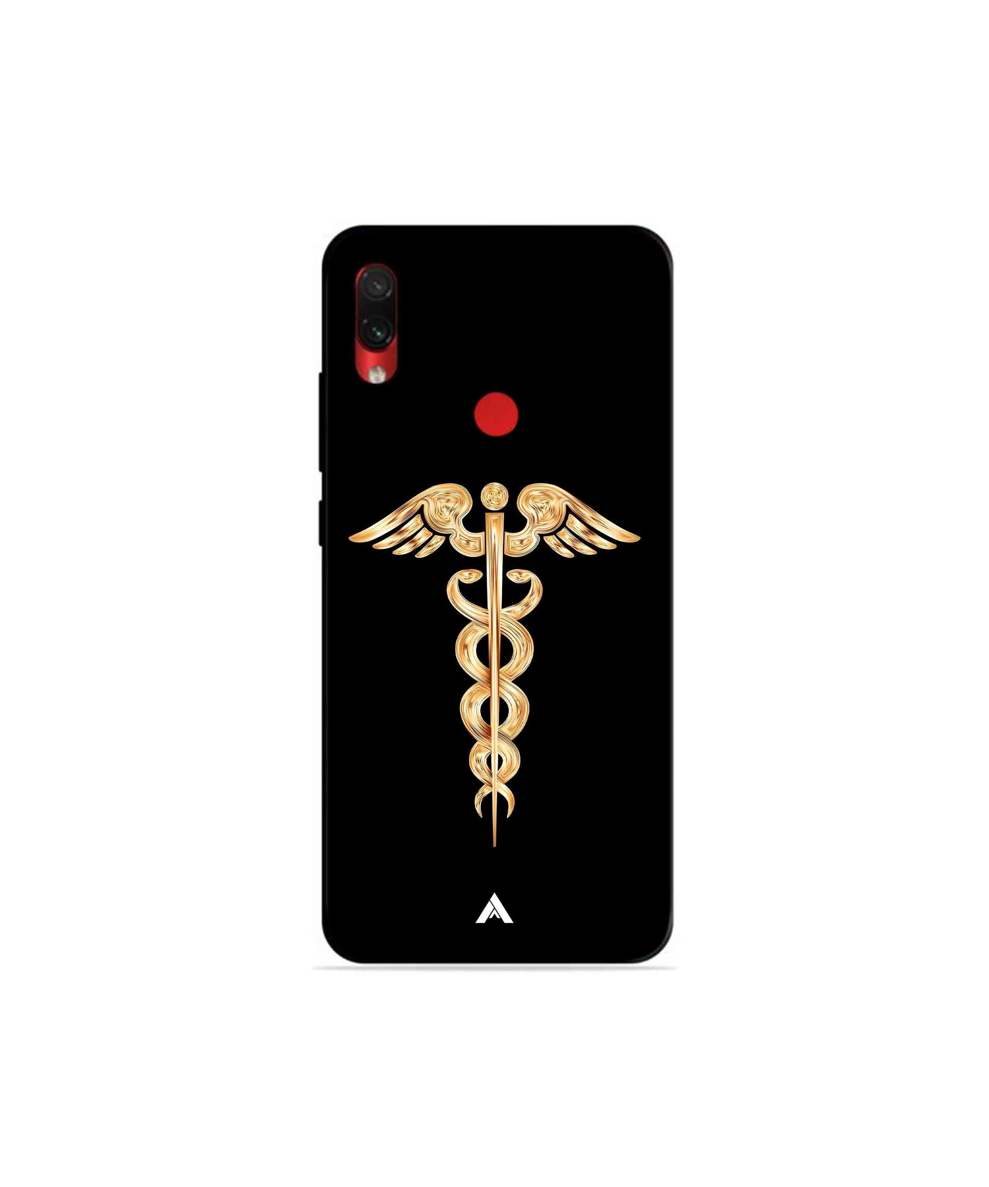 Doctor Caduceus 01 Metal Back Cover Phone Case for Xiaomi Redmi Note 7
