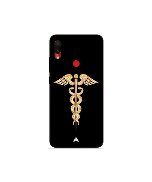 Doctor Caduceus 01 Metal Back Cover Phone Case for Xiaomi Redmi Note 7