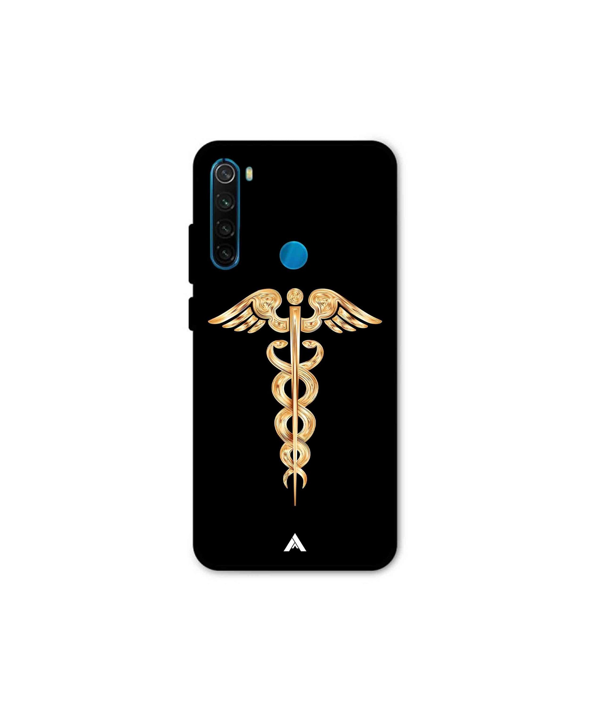 Doctor Caduceus 01 Metal Back Cover Phone Case for Xiaomi Redmi Note 8