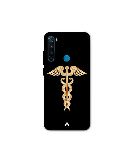 Doctor Caduceus 01 Metal Back Cover Phone Case for Xiaomi Redmi Note 8