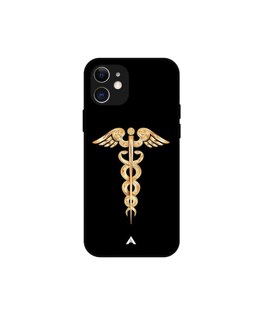 Doctor Caduceus 01 Metal Back Cover Phone Case for iPhone 12