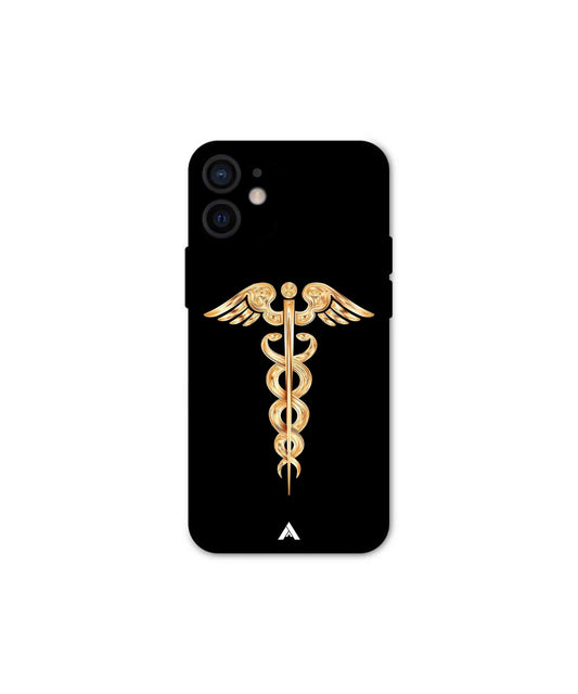 Doctor Caduceus 01 Metal Back Cover Phone Case for iPhone 12 Mini