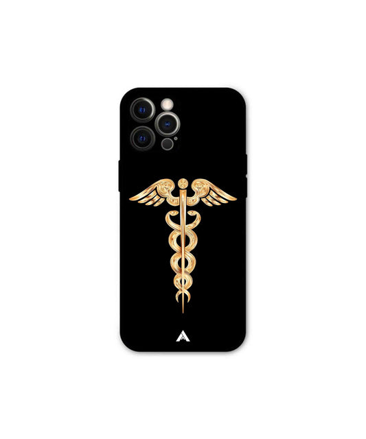 Doctor Caduceus 01 Metal Back Cover Phone Case for iPhone 12 Pro Max