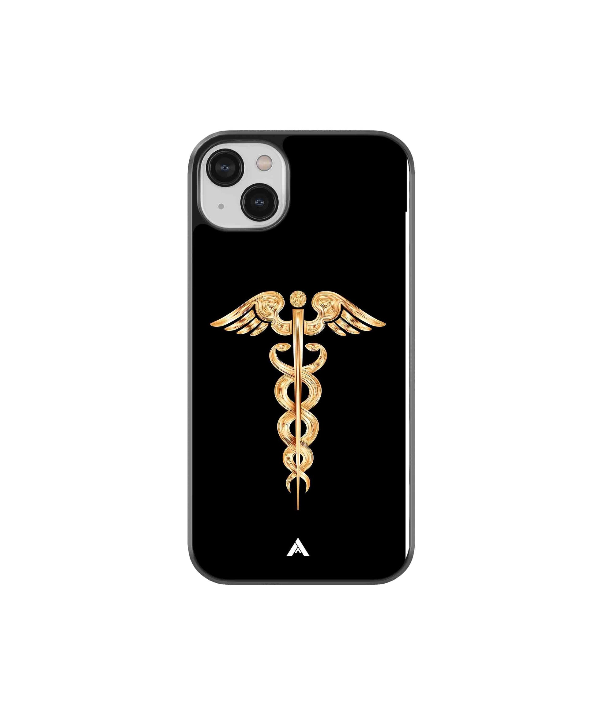 Doctor Caduceus 01 Metal Back Cover Phone Case for iPhone 13
