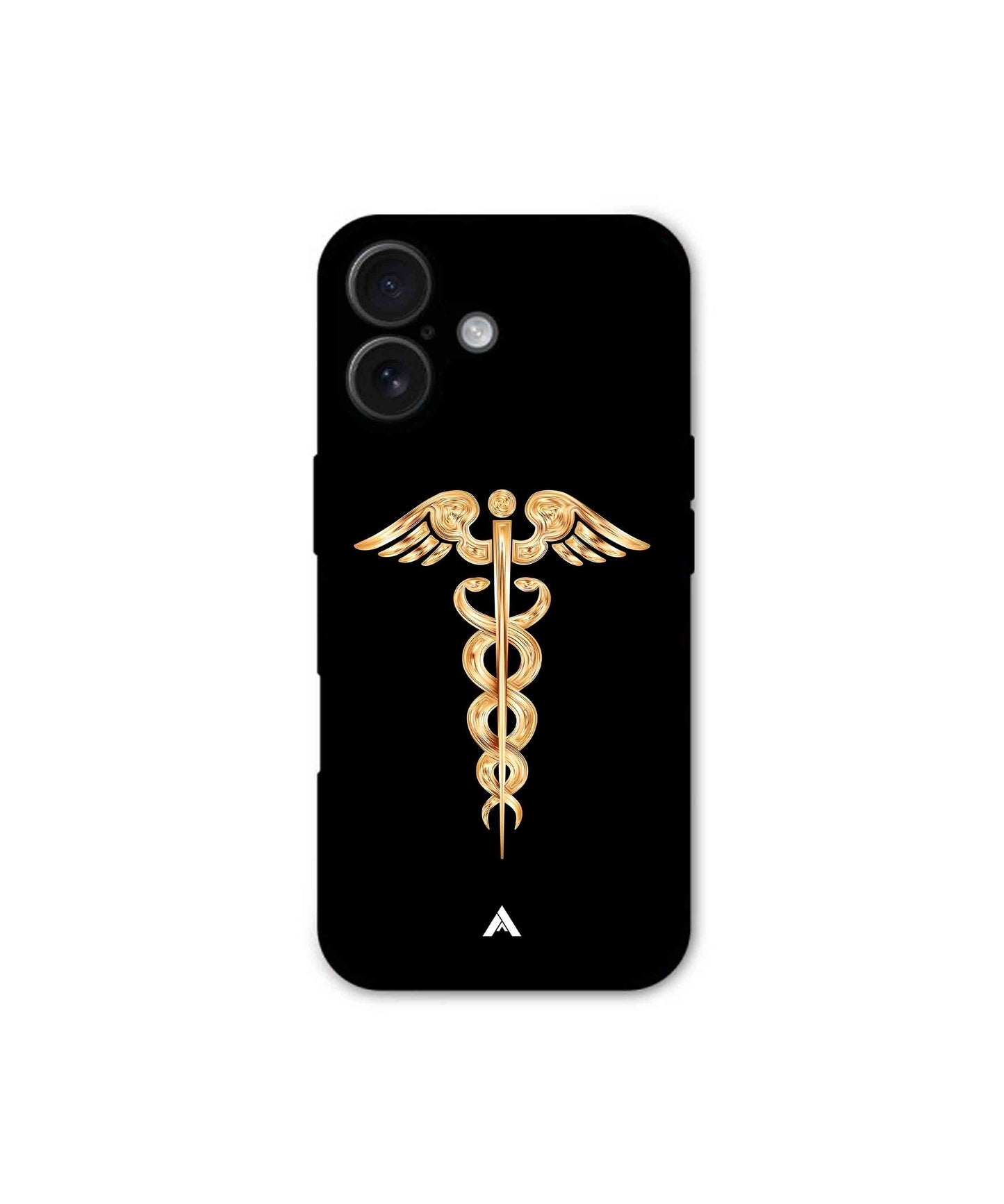 Doctor Caduceus 01 Metal Back Cover Phone Case for iPhone 16 Plus