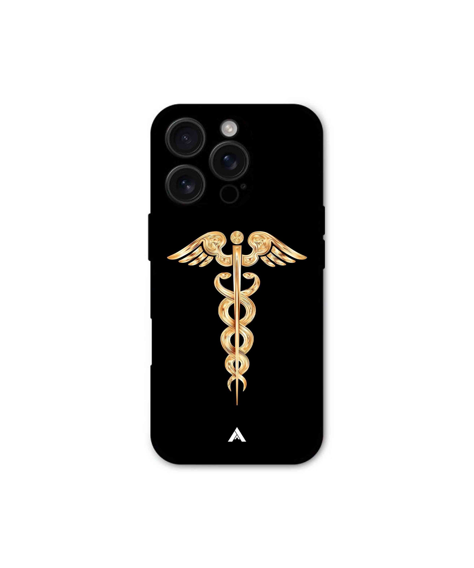 Doctor Caduceus 01 Metal Back Cover Phone Case for iPhone 16 ProMax